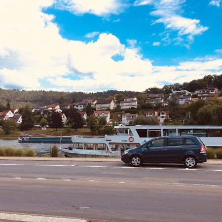 Natur Und Neckarblick Bei Heidelberg 히르슈호른 외부 사진