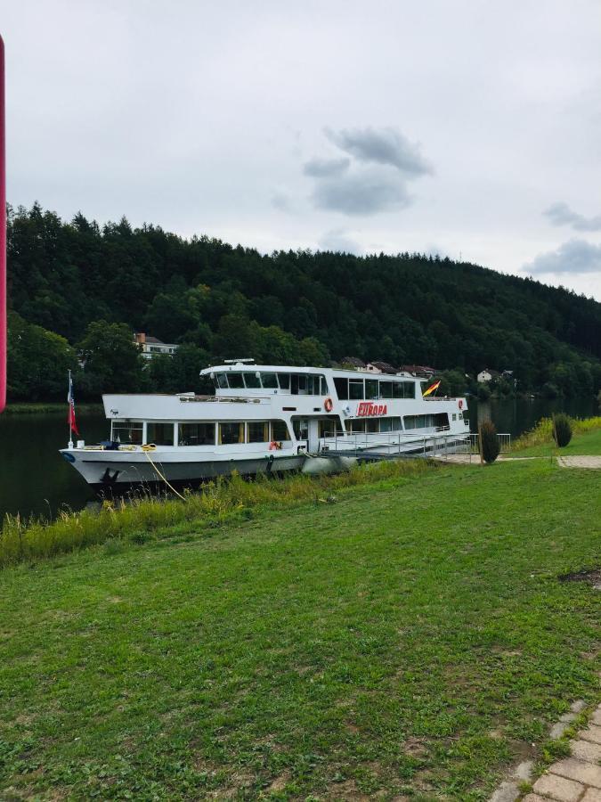 Natur Und Neckarblick Bei Heidelberg 히르슈호른 외부 사진