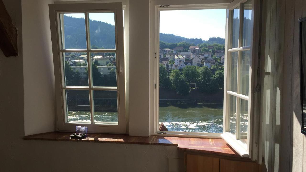 Natur Und Neckarblick Bei Heidelberg 히르슈호른 외부 사진
